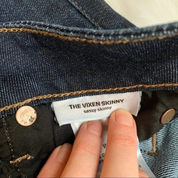 Joe's Jeans Skinny Jeans Charley Vixen Sassy Dark Wash Mid Rise denim - Picture 10 of 16